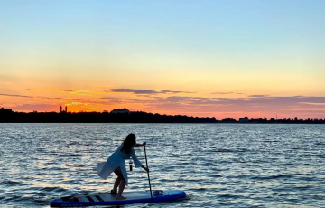 Naplemente SUP élménytúra a tatai tavon!
